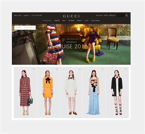 sito originale gucci|gucci.com official site.